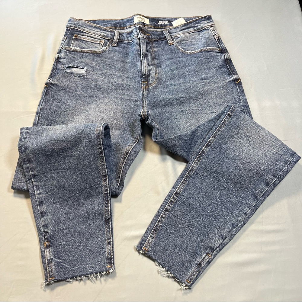 Kensie vintage luxe the kelsey high rise skinny blue Jeans             size10/30